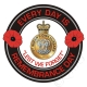 7th Queens Own Hussars Remembrance Day Sticker